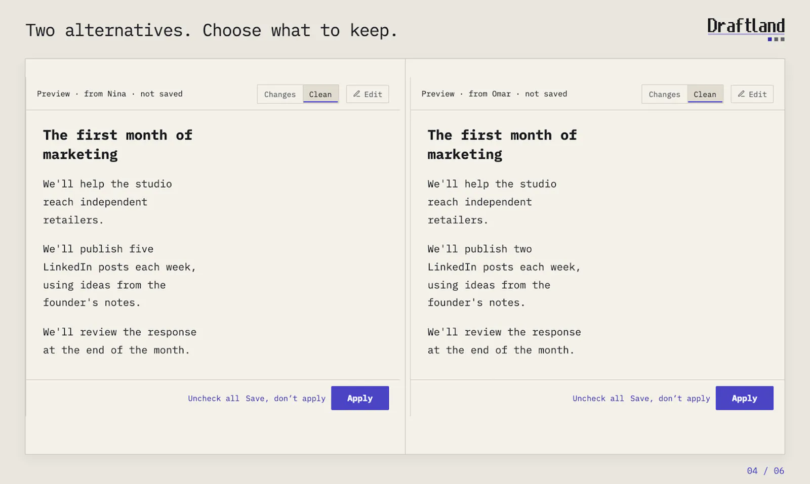 Draftland screenshot 5