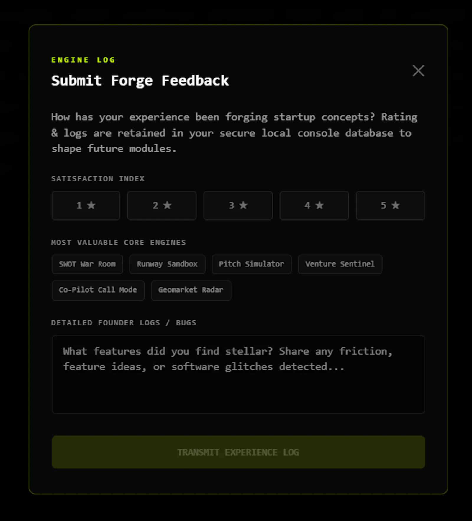 FORGE — Royal Idea Engine for Founders screenshot 6