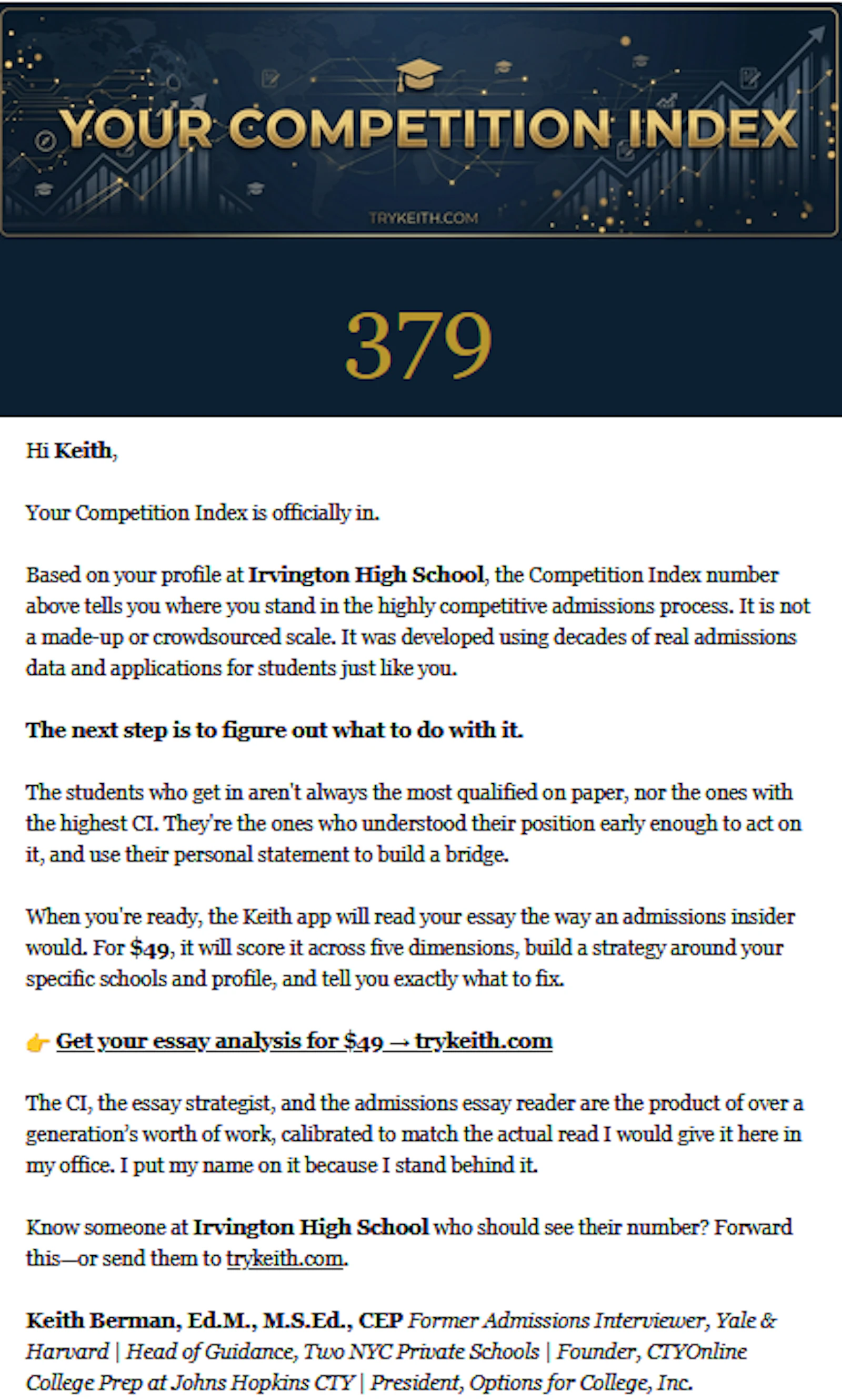 Keith screenshot 3