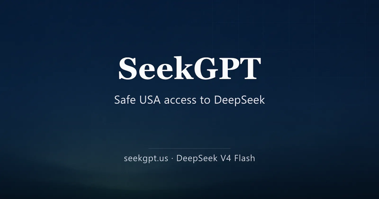 SeekGPT screenshot 2