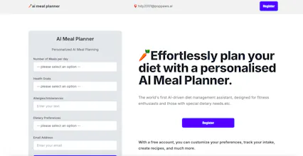 ai meal planner gallery image