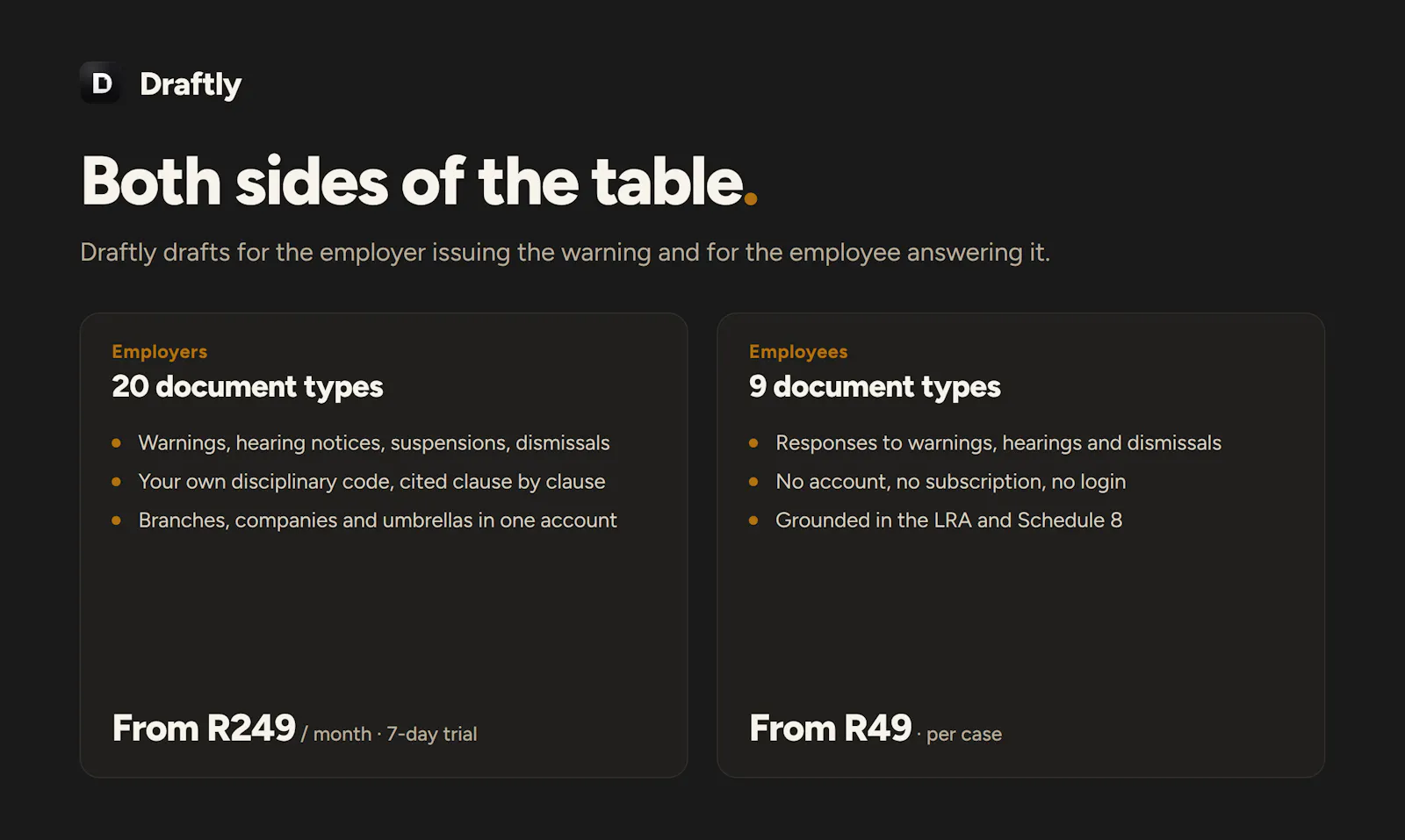 Draftly  screenshot 3