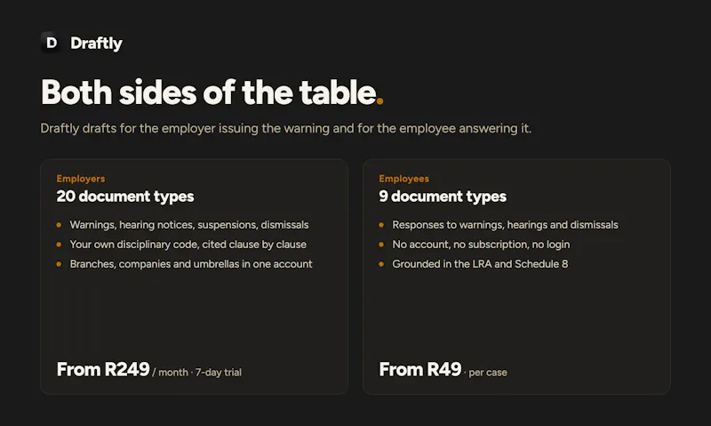 Draftly  screenshot 3