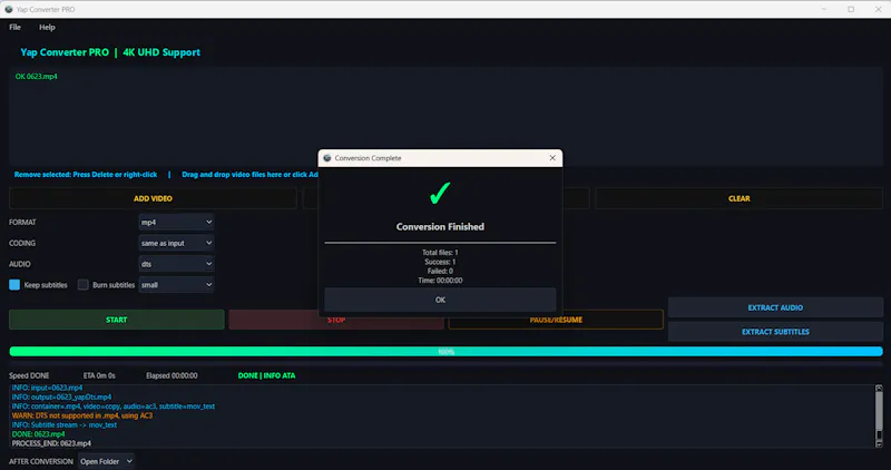 Yap Converter – Video & Audio Conversion screenshot 7