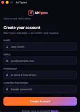 AirTypes gallery image