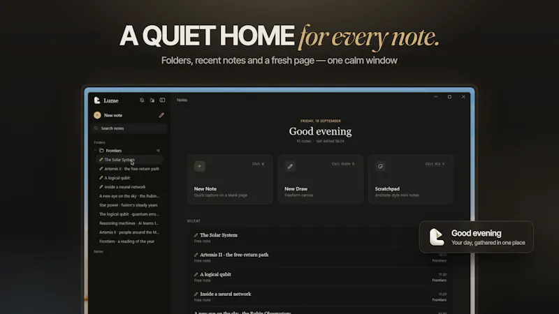 Lume  screenshot 4