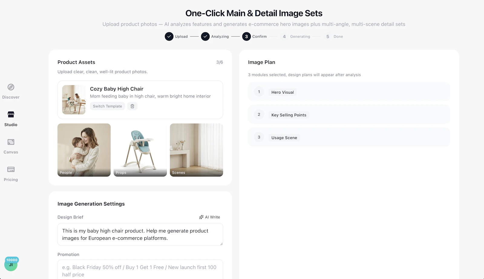 Morfx AI E-commerce Visual Growth Engine screenshot 3