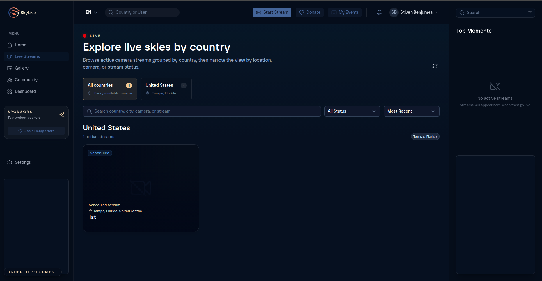 Skylive gallery image