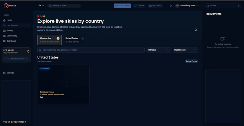 Skylive screenshot 3