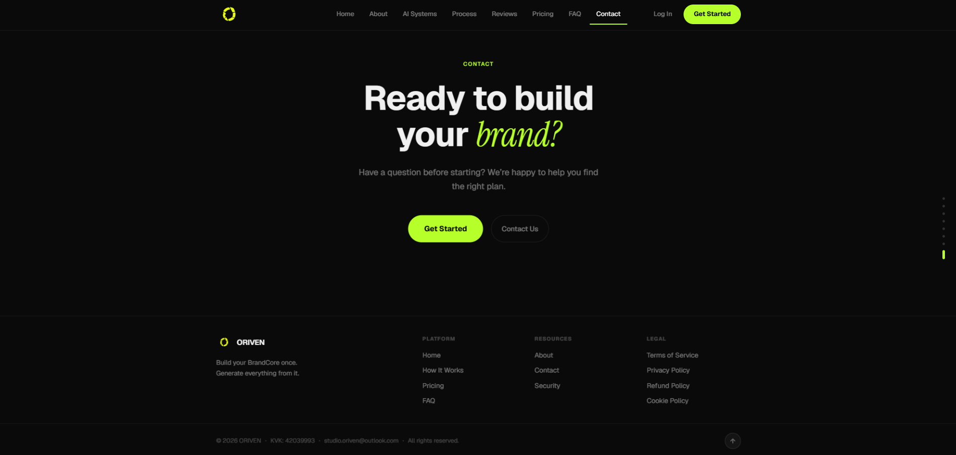 Oriven — Brand Operating System gallery image