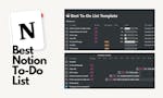 Best Notion To-Do List Template image