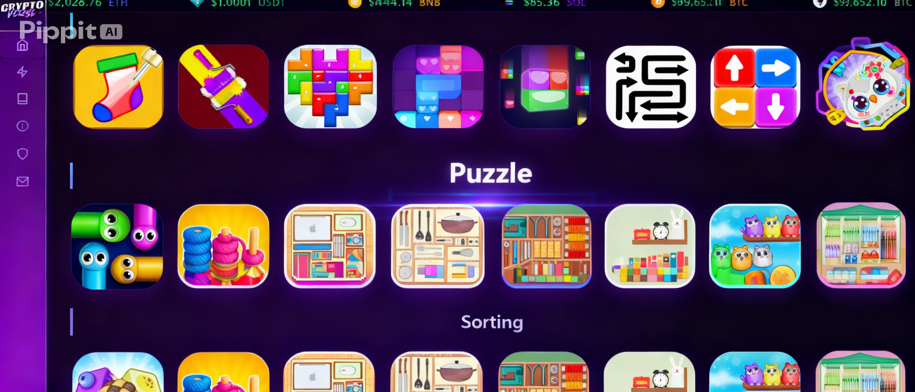 Cryptoverse - Screenshot 2 showing product features and functionality