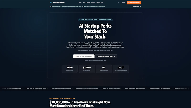 FounderStackHub screenshot 3