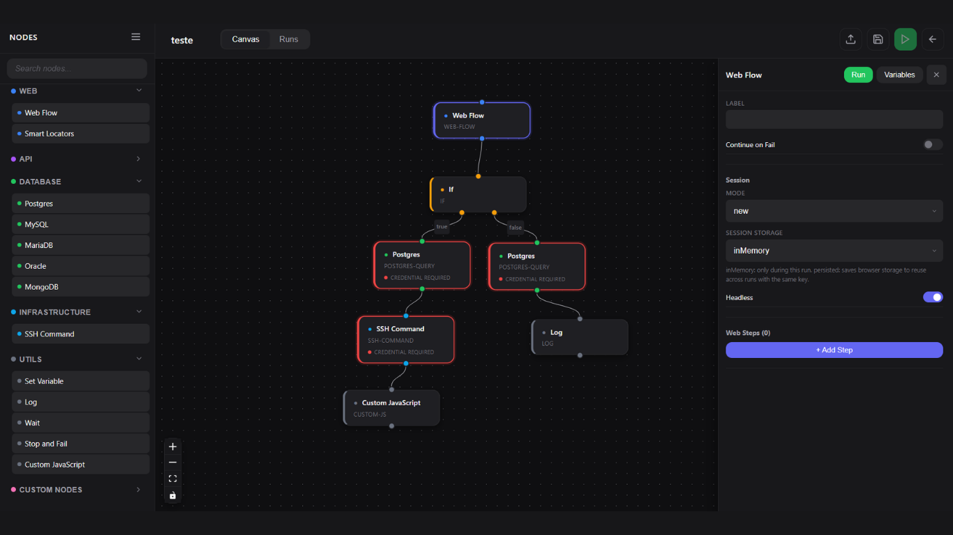 QANode - Screenshot 2 showing product features and functionality