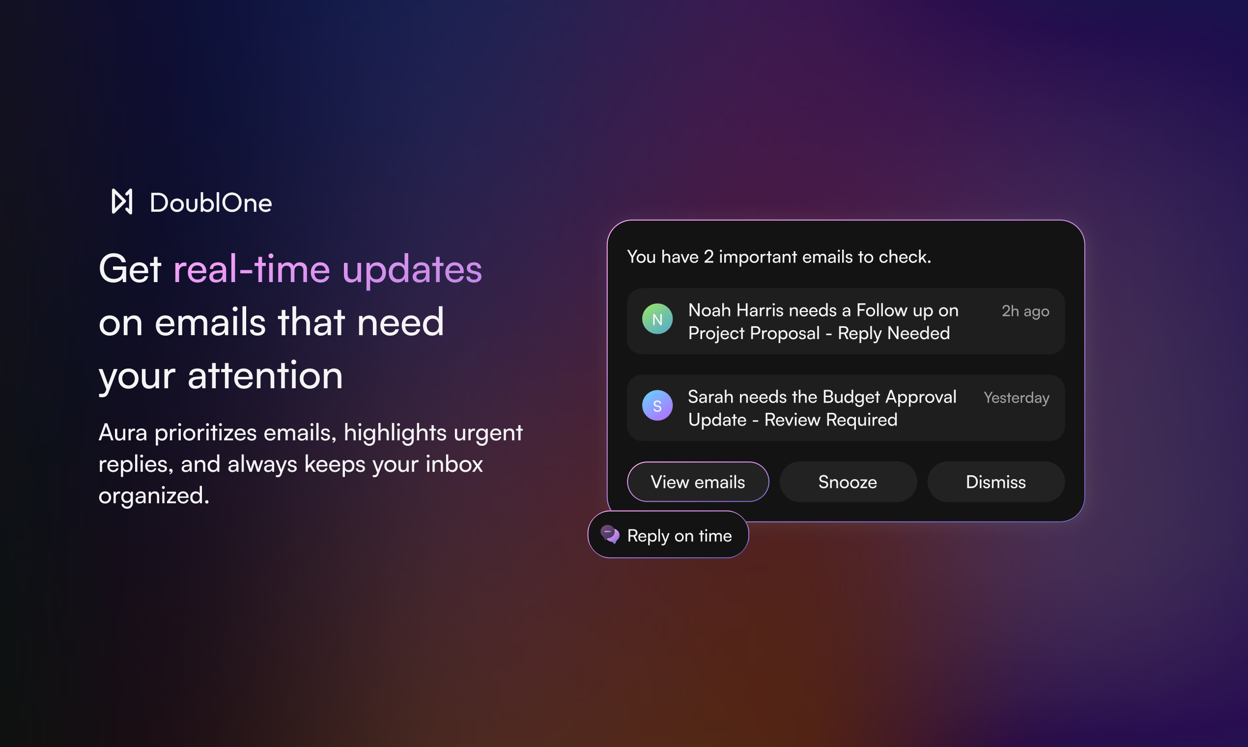 Aura, DoublOne's AI Assistant media 3
