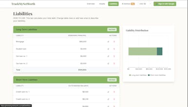 TrackMyNetWorth gallery image