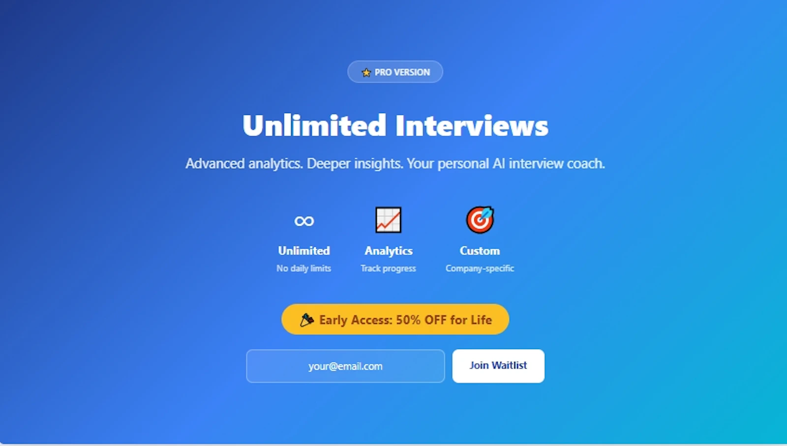 AI PM Interview Copilot screenshot 1
