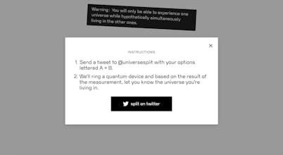 Universe Split gallery image