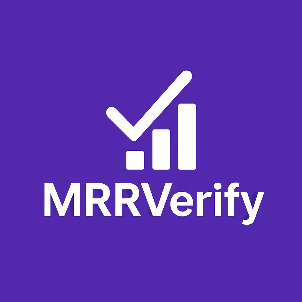 MRRVerify - Product Hunt launch logo and brand identity