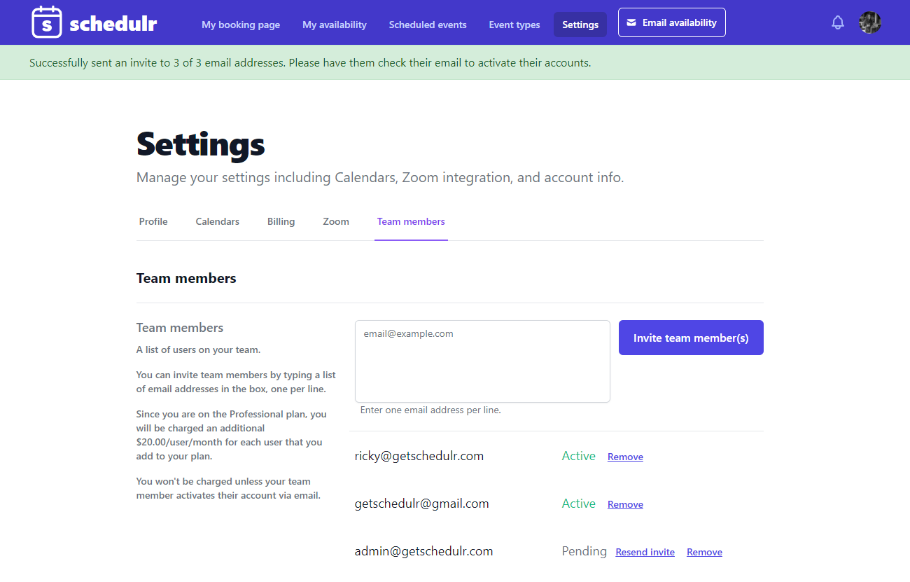 Schedulr gallery image