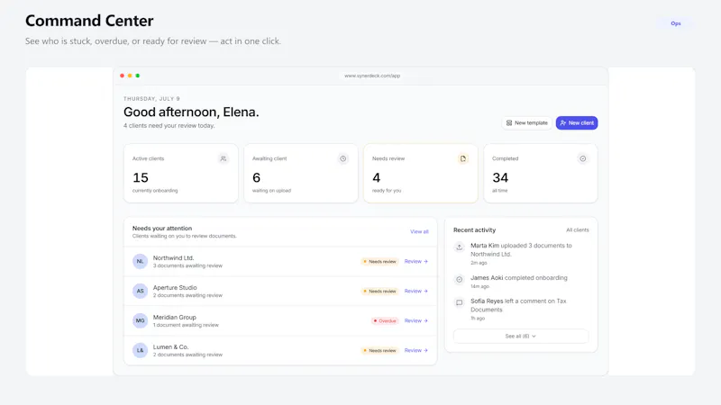 Synerdeck screenshot 3