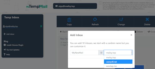 TempMailGen gallery image