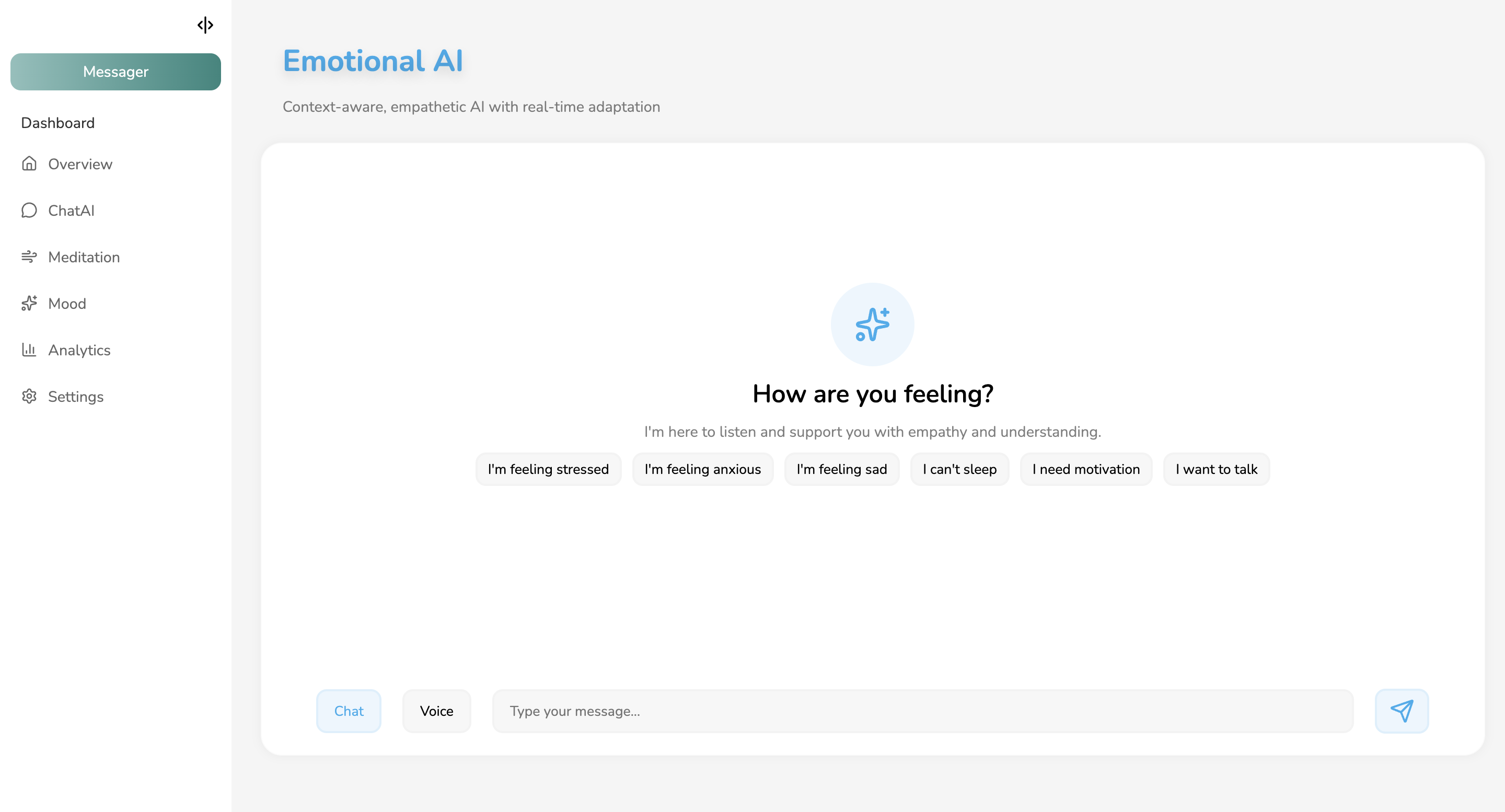 CalmaAI - Screenshot 3 showing product features and functionality