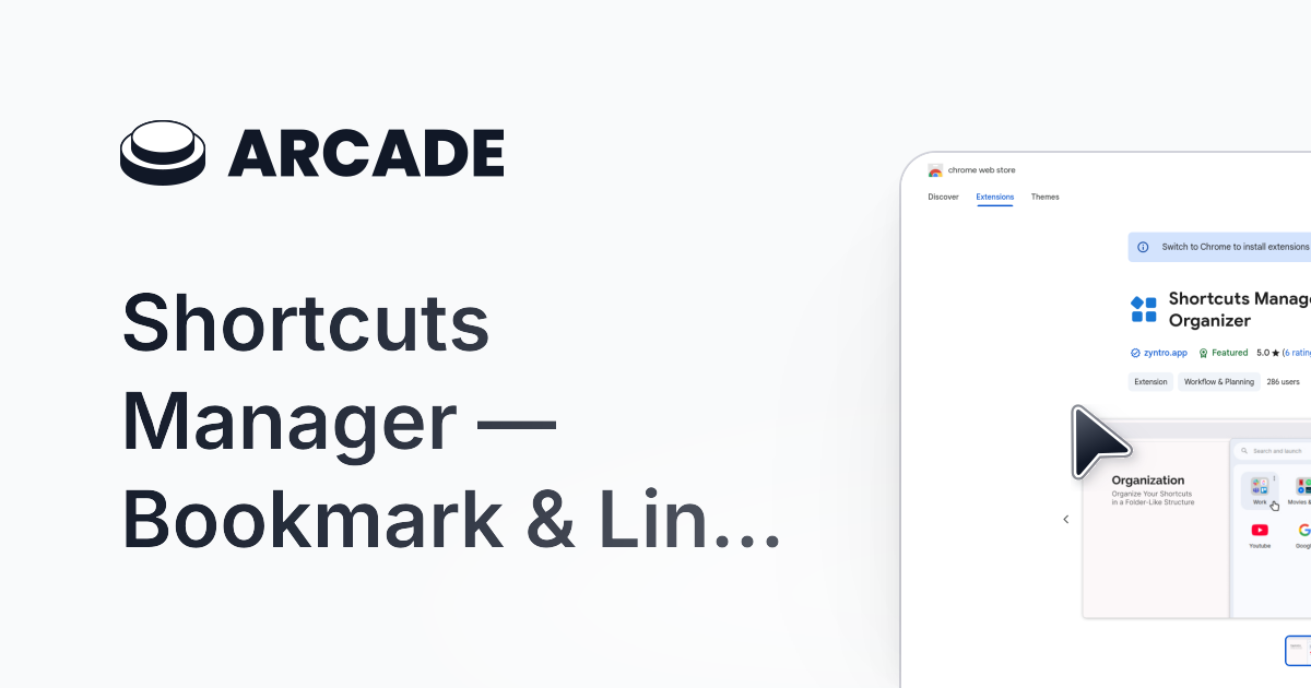 Shortcuts Manager by Zyntro gallery image