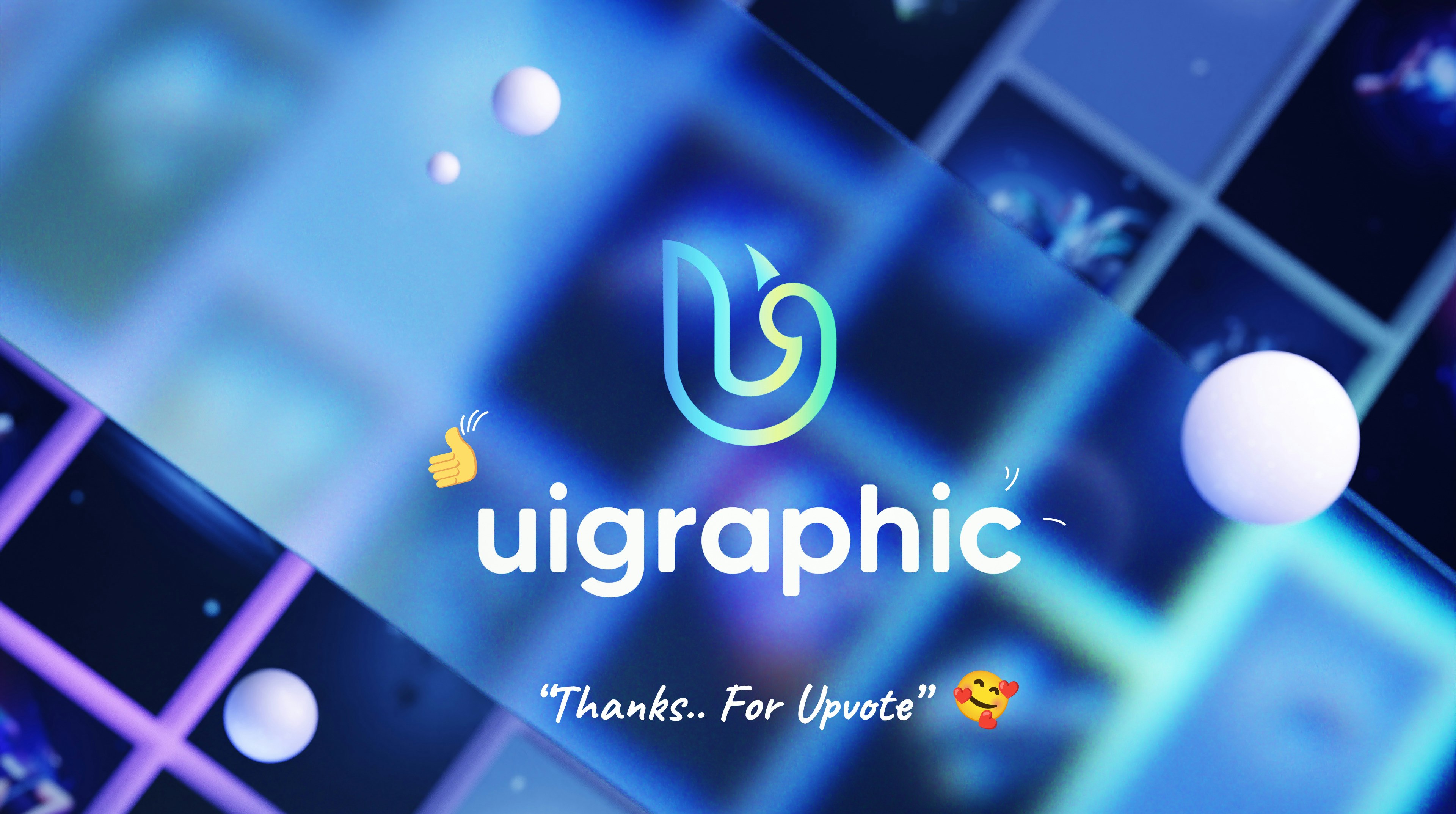 uigraphic - 귀하의 웹 사이트를위한 수공예 삽화 및 3D 비디오. 미디어 5