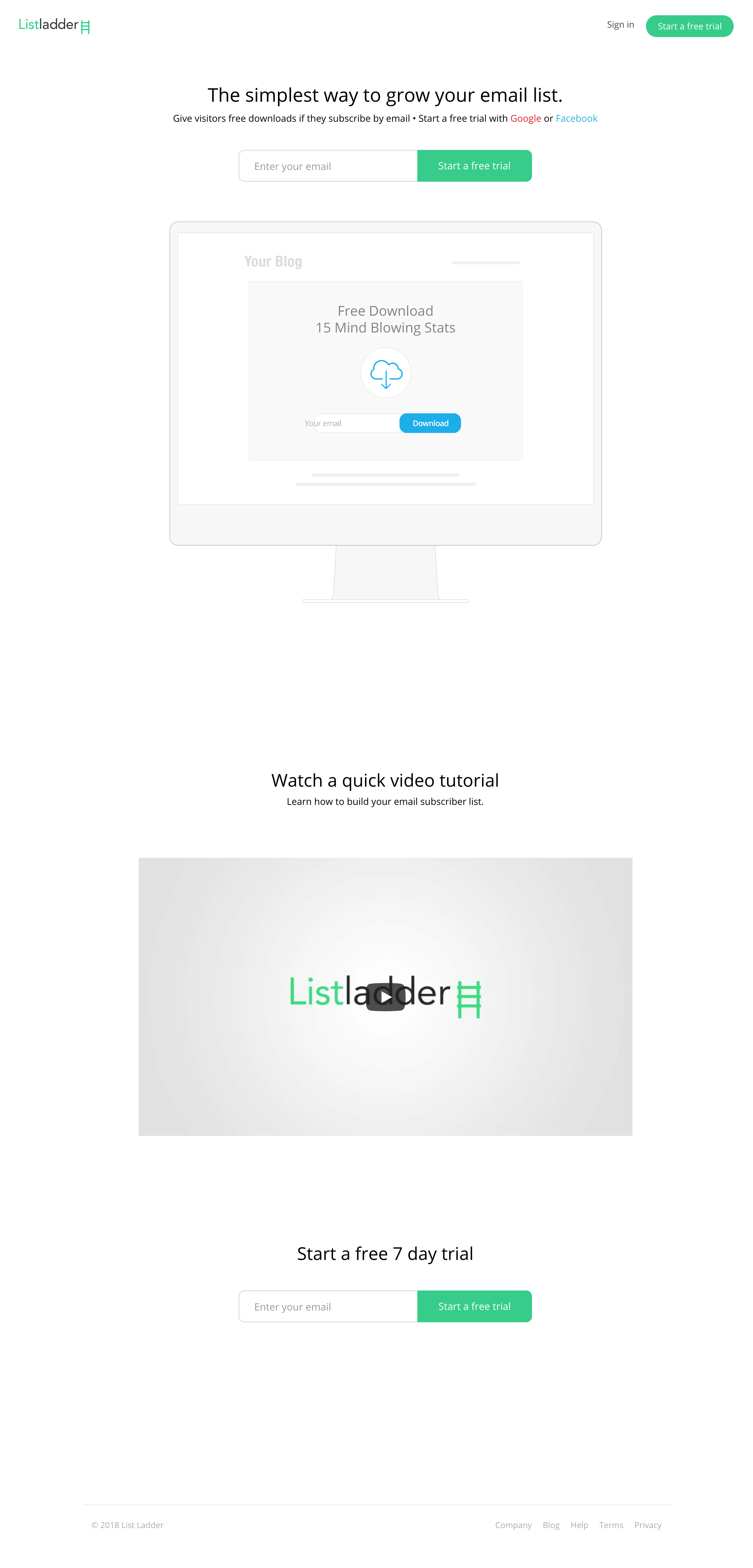 List Ladder gallery image