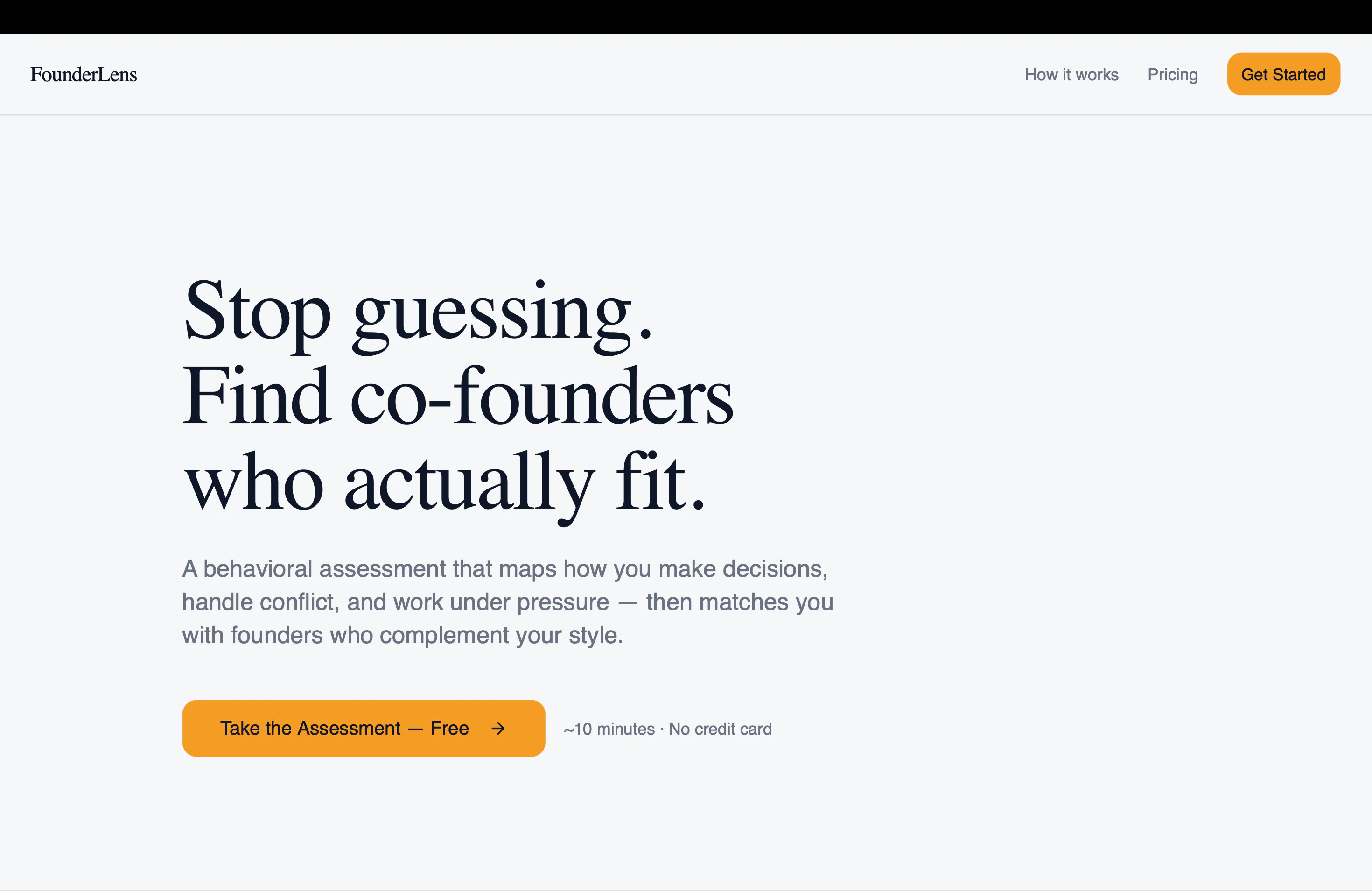 Banner del producto FounderLens
