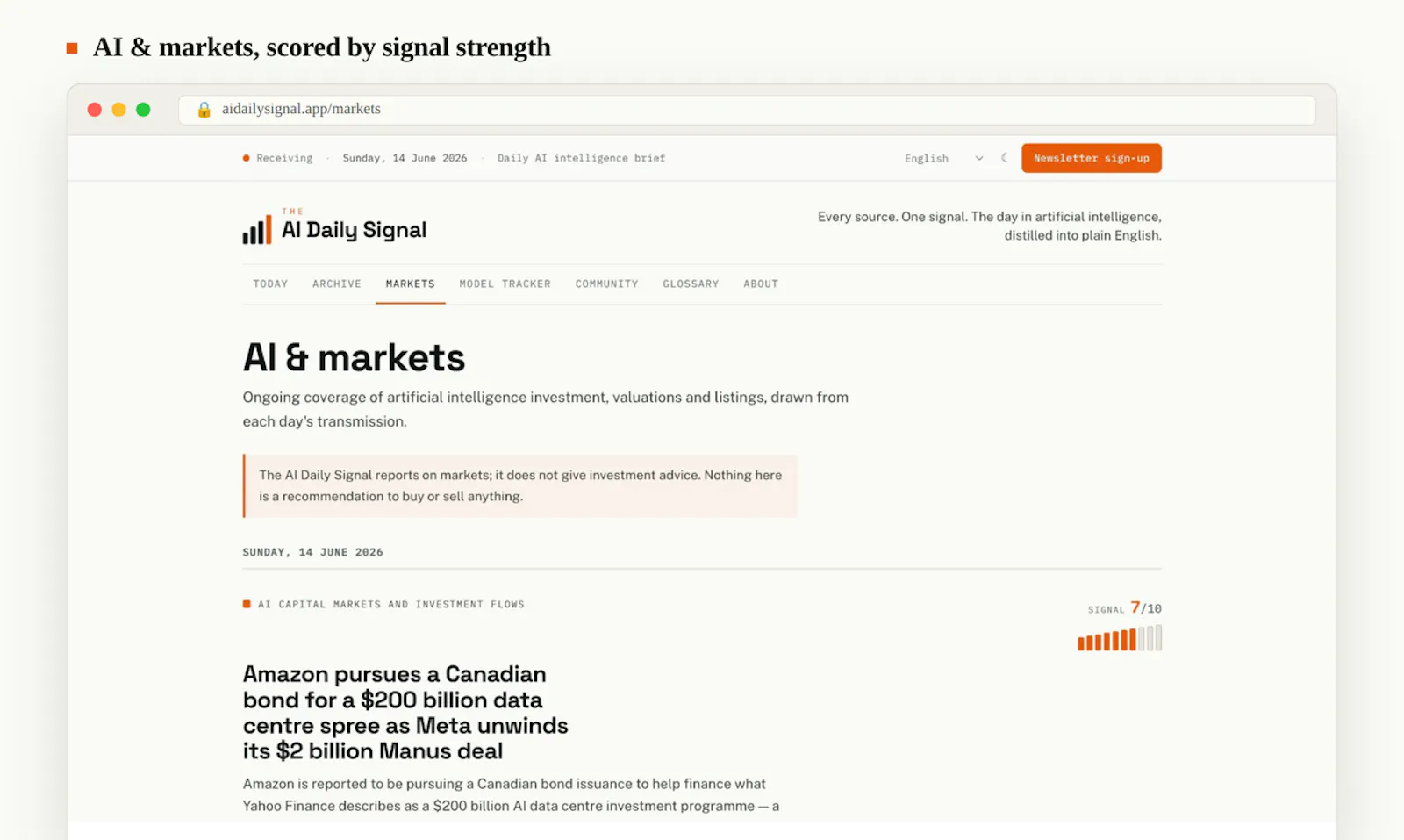 The AI Daily Signal screenshot 3