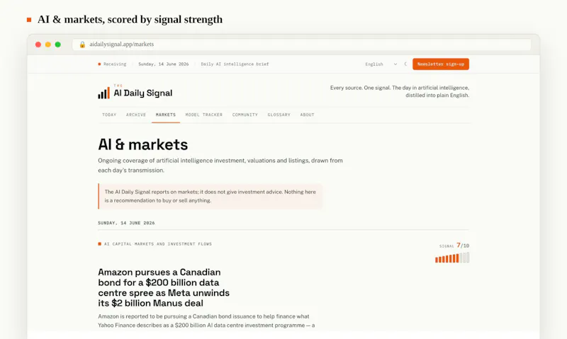 The AI Daily Signal screenshot 3