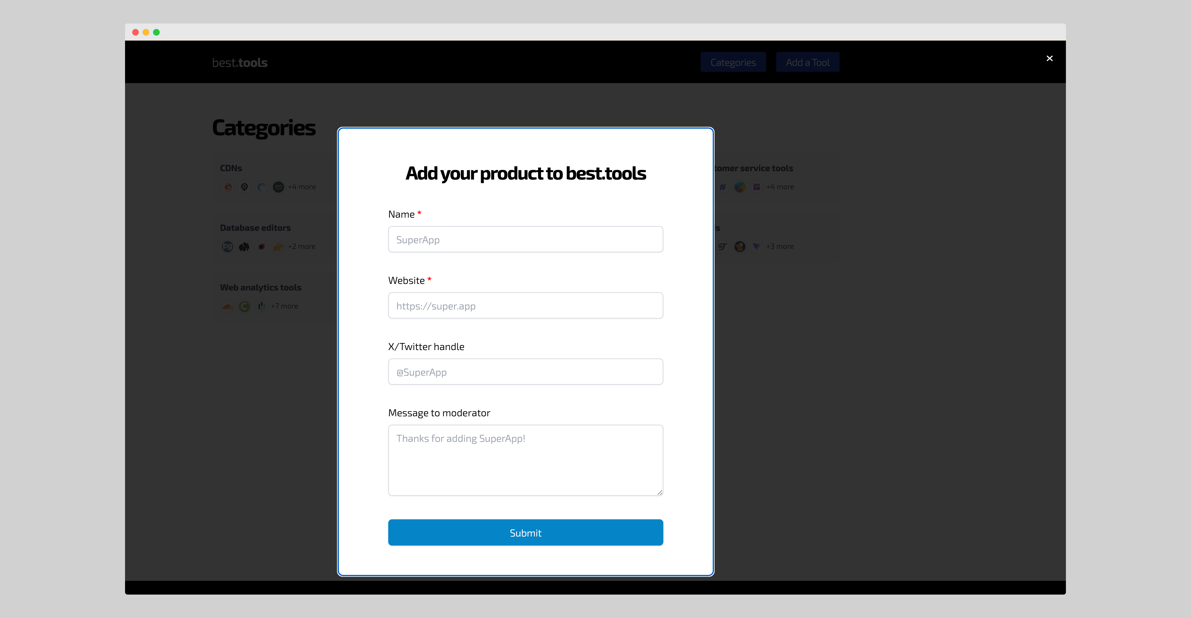 best.tools - Screenshot 3 showing product features and functionality