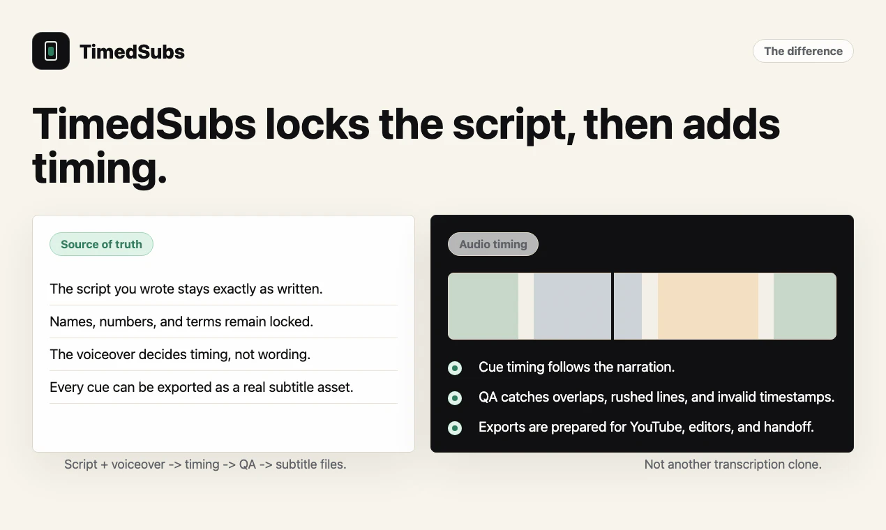 TimedSubs screenshot 3
