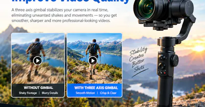 How Gimbals Improve Video Quality. gallery image