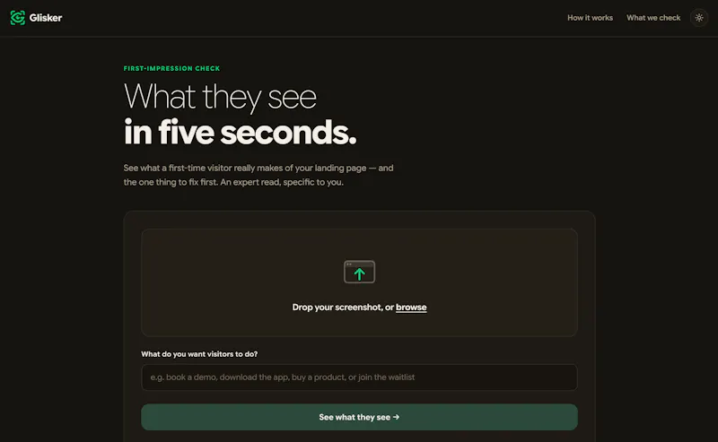 Glisker screenshot 2