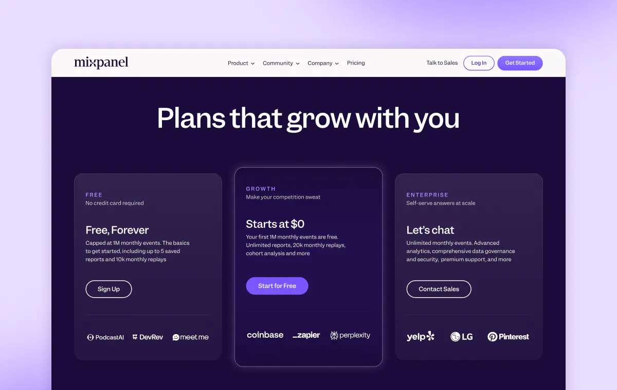 Mixpanel Events 2.0