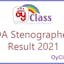 DDA Stenographer Result