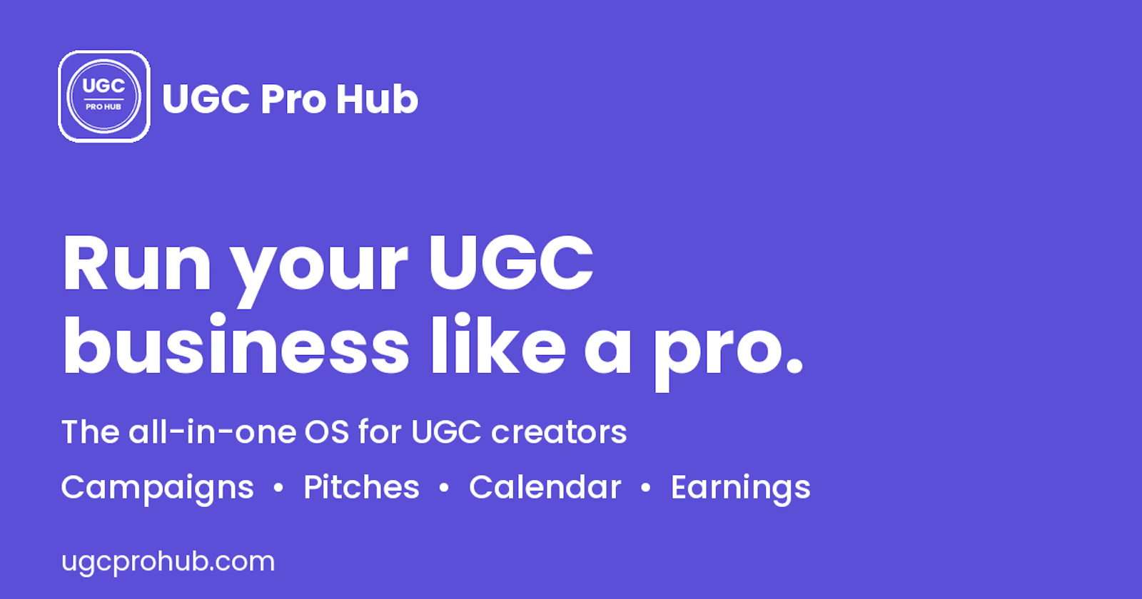 UGC Pro Hub screenshot 1