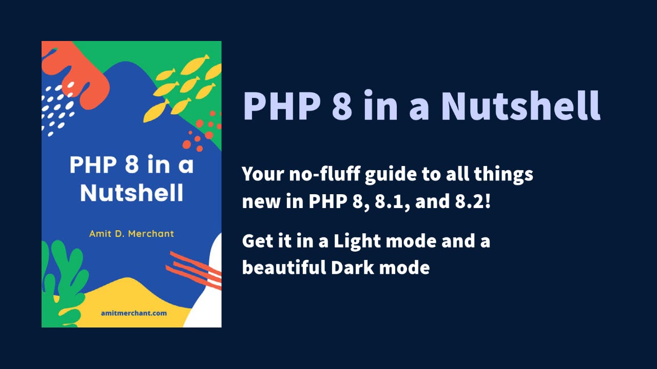 PHP 8 in a Nutshell media 1