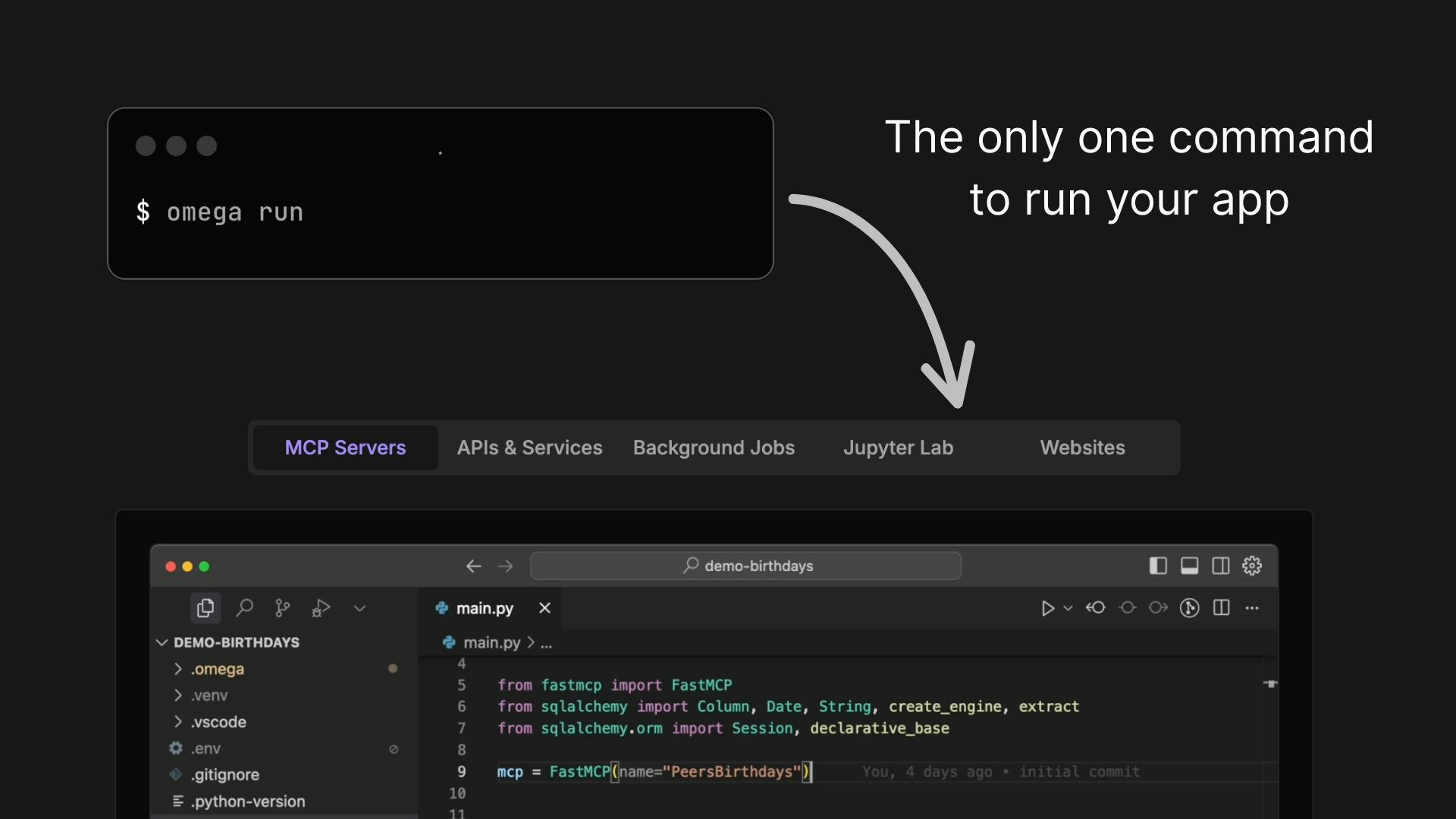 Media OmegaCloud.ai - Menyebarkan aplikasi AI dengan serta -merta dengan satu pukulan 3