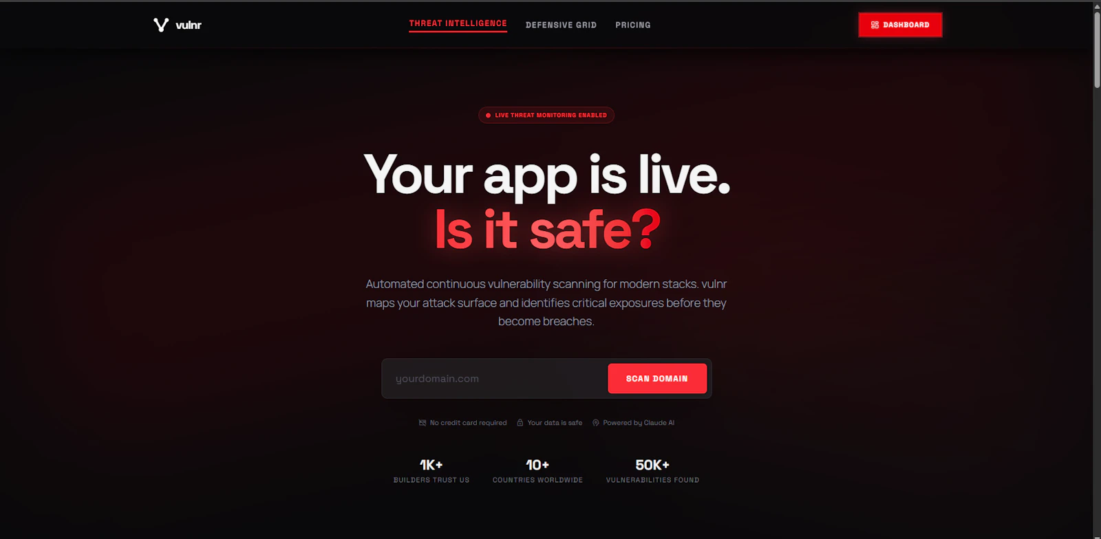 Vulnr screenshot 1