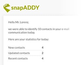 snapADDY Assistant gallery image