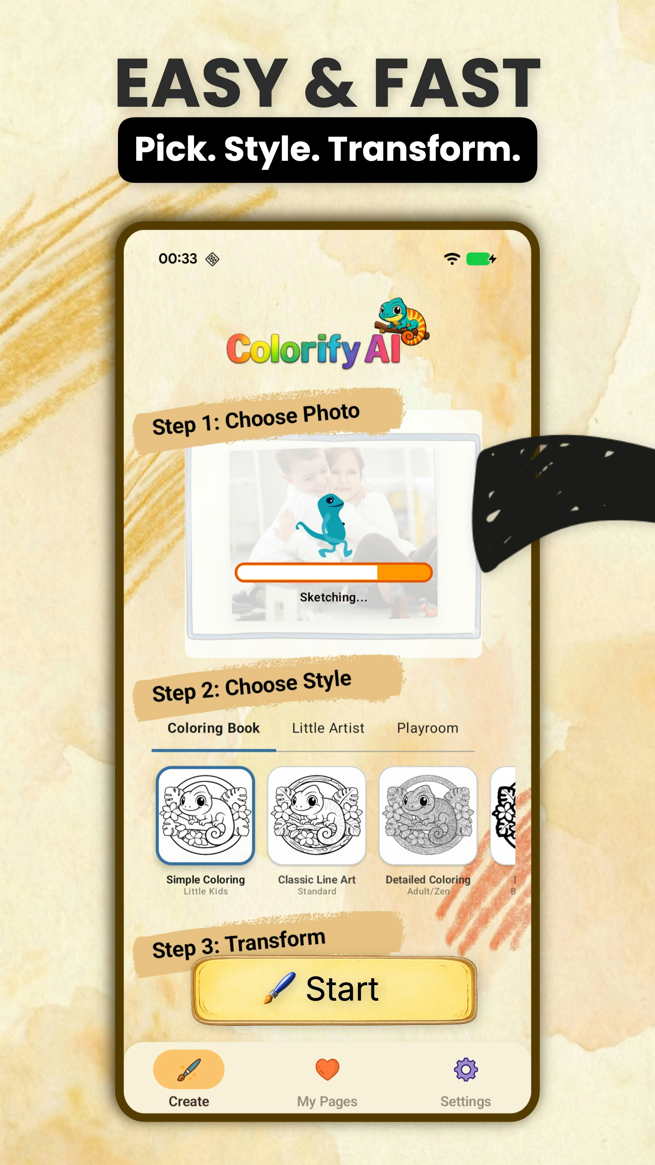 Colorify AI: Coloring Page Generator gallery image