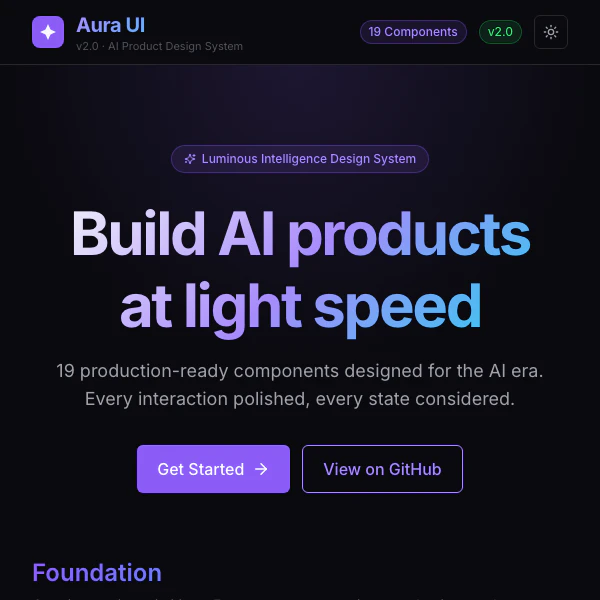 Aura UI logo