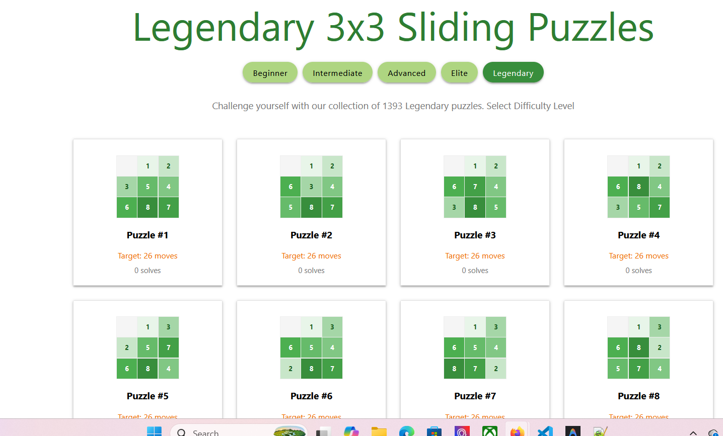 3x3 Sliding Puzzle gallery image