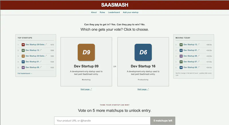 SaaSmash screenshot 2