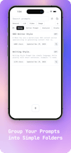 Zhok: Organize AI Prompts in One App gallery image