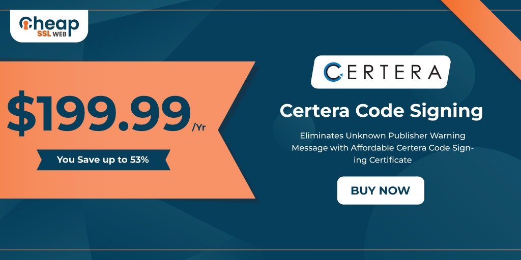 Certera Code Signing Certificate gallery image